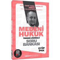 İndeks Akademi KPSS A Grubu Medeni Hukuk Soru Bankası Çözümlü - Eyüp İpek