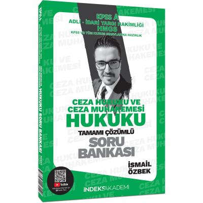 İndeks Akademi KPSS A Grubu Ceza Hukuku ve Ceza Muhakemesi Hukuku Soru Bankası Çözümlü - İsmail Özbek