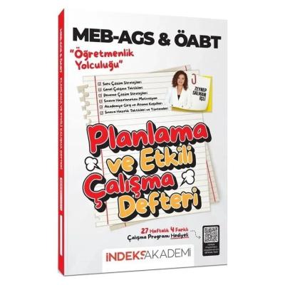 İndeks Akademi MEB-AGS ÖABT Planlama ve Etkili Çalışma Defteri - Zeynep Salman İçli