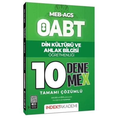 İndeks Akademi ÖABT MEB-AGS Din Kültürü ve Ahlak Bilgisi 10 DenemeX Çözümlü