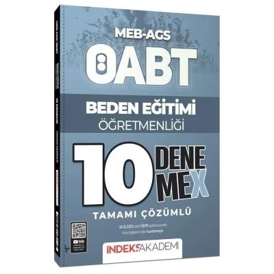 İndeks Akademi ÖABT MEB-AGS Beden Eğitimi Öğretmenliği 10 DenemeX Çözümlü
