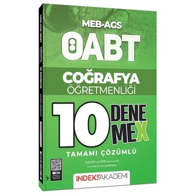 İndeks Akademi ÖABT MEB-AGS Coğrafya Öğretmenliği 10 DenemeX Çözümlü