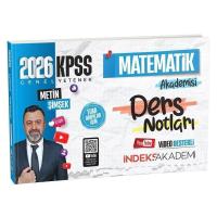 İndeks Akademi 2026 KPSS Matematik Akademisi Video Ders Notları - Metin Şimşek