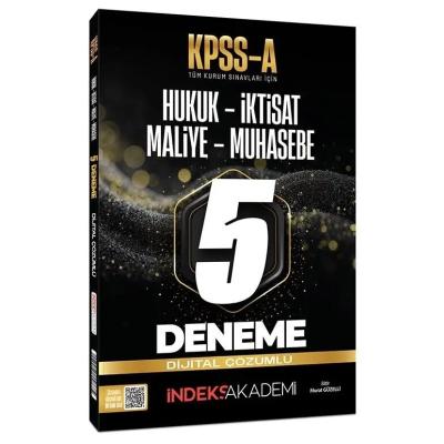 İndeks Akademi KPSS A Grubu 5 Deneme Çözümlü - Murat Güzelli