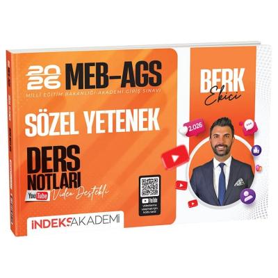 İndeks Akademi 2026 MEB-AGS Sözel Yetenek Video Ders Notları - Berk Ekici