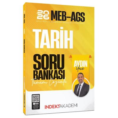 İndeks Akademi 2026 MEB-AGS Tarih Soru Bankası Çözümlü - Aydın Yüce
