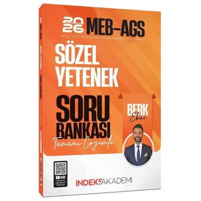 İndeks Akademi 2026 MEB-AGS Sözel Yetenek Soru Bankası Çözümlü - Berk Ekici