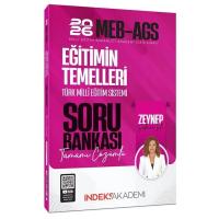 İndeks Akademi 2026 MEB-AGS Eğitimin Temelleri ve Türk Milli Eğitim Sistemi Soru Bankası Çözümlü - Zeynep Salman İçli