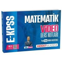 İndeks Akademi 2026 E KPSS Matematik Video Ders Notları - Eren Tunçer