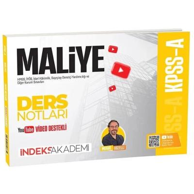 İndeks Akademi KPSS A Grubu Maliye Video Ders Notları - Murat Güzelli