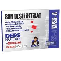 İndeks Akademi 2026 KPSS A Grubu Son Beşli İktisat Video Ders Notları - Emel Aksaç