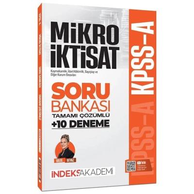 İndeks Akademi KPSS A Grubu Mikro İktisat Soru Bankası ve 10 Deneme Çözümlü - Bilge Beyaz