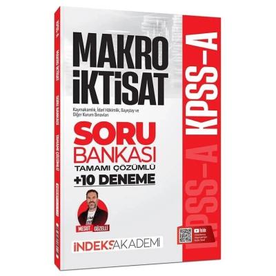 İndeks Akademi KPSS A Grubu Makro İktisat Soru Bankası ve 10 Deneme Çözümlü - Mesut Güzelli