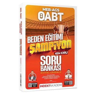 İndeks Akademi ÖABT MEB-AGS Beden Eğitimi Şampiyon Soru Bankası Çözümlü - Murat Aydın