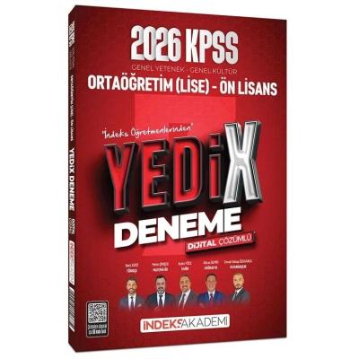 İndeks Akademi 2026 KPSS Lise Ortaöğretim Ön Lisans YEDİX 7 Deneme Çözümlü