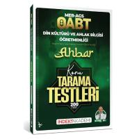 İndeks Akademi ÖABT MEB-AGS Din Kültürü ve Ahlak Bilgisi Ahbar Konu Tarama Testleri - Hanifi İnce