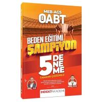 İndeks Akademi ÖABT MEB-AGS Beden Eğitimi Şampiyon 5 Deneme Çözümlü - Murat Aydın
