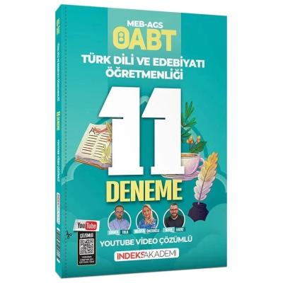 İndeks Akademi ÖABT MEB-AGS Türk Dili ve Edebiyatı 11 Deneme Youtube Video Çözümlü - Türker Tola