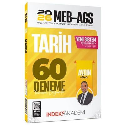 İndeks Akademi 2026 MEB-AGS Tarih 60 Deneme Çözümlü - Aydın Yüce