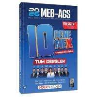 İndeks Akademi 2026 MEB-AGS Tüm Dersler 10 DenemeX Çözümlü