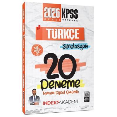 İndeks Akademi 2026 KPSS Türkçe Simülasyon 20 Deneme Çözümlü - Berk Ekici