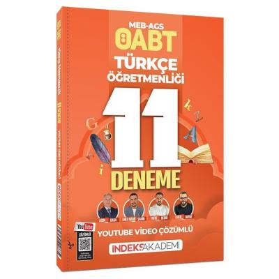 İndeks Akademi 2026 ÖABT MEB-AGS Türkçe Öğretmenliği 11 Deneme Youtube Video Çözümlü - Enes Kaan Şahin