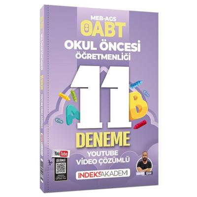 İndeks Akademi 2026 ÖABT MEB-AGS Okul Öncesi Öğretmenliği 11 Deneme Youtube Video Çözümlü - İbrahim İşkar