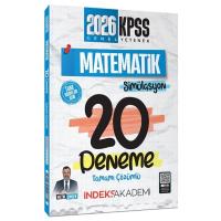 İndeks Akademi 2026 KPSS Matematik Simülasyon 20 Deneme Çözümlü - Metin Şimşek