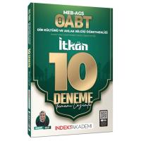 İndeks Akademi ÖABT MEB-AGS Din Kültürü ve Ahlak Bilgisi İTKAN 10 Deneme Çözümlü - Handan Bulut