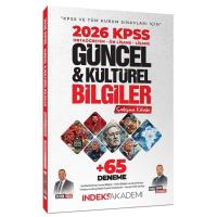 İndeks Akademi 2026 KPSS Güncel ve Kültürel Bilgiler Çalışma Kitabı (65 Deneme İlaveli) - Aydın Yüce, Emrah Vahap Özkaraca