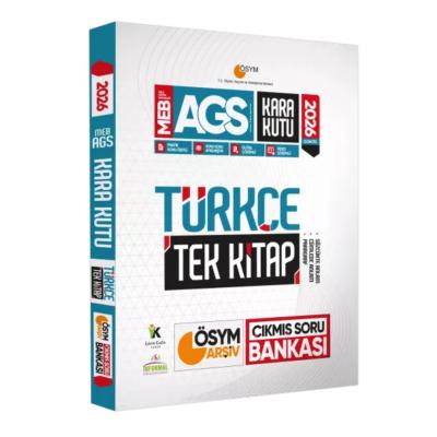 İnformal Yayınları 2026 MEB AGS Kara Kutu Türkçe TEK KİTAP ÖSYM ARŞİV Çıkmış Soru Bankası Konu Özetli Dijital Çözümlü 