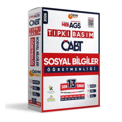 İnformal Yayınları 2026 MEB-AGS ÖABT Sosyal Bilgiler Öğretmenliği ÖSYM Tıpkı Basım 13 Deneme Paketi Türkiye Geneli