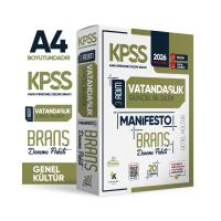 İnformal Yayınları 2026 KPSS Genel Kültür 3 Adım Vatandaşlık Manifesto 20 Dijital Çözümlü Branş Deneme Paketi 