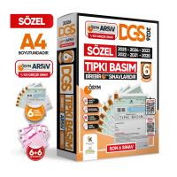 İnformal Yayınları 2026 DGS SÖZEL (SÖZ) ÖSYM Çıkmış Soru Tıpkı Basım 6 Deneme Kitapçığı Türkiye Geneli Çözümlü 
