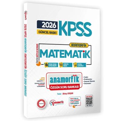 İnformal Yayınları 2026 KPSS Yeni Sistem Anamorfik Matematik Özgün Soru Bankası Konu Konu Dijital Çözümlü