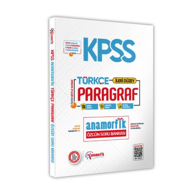 İnformal Anamorfik Yayınları 2026 KPSS Türkçe Asimetrik Paragraf Soru Bankası Konu Özetli Dijital Çözümlü