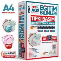 İnformal Yayınları 2026 MEB AGS EĞİTİM BİLİMLERİ ÖSYM Çıkmış Soru Tıpkı Basım Kitapçıkları 13 Deneme Paketi
