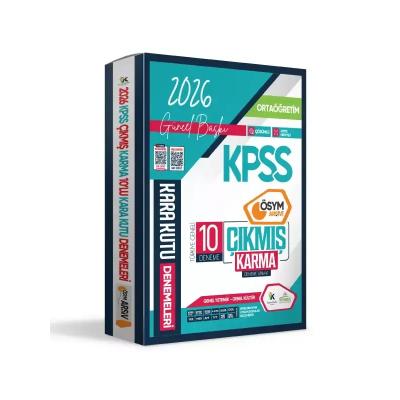 İnformal Yayınları 2026 KPSS Ortaöğretim GY-GK ÖSYM Arşivi Çıkmış Karma Kara Kutu 10 Deneme Paketi Dijital Çözümlü