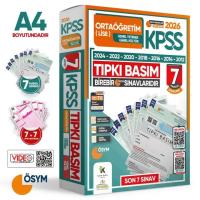 İnformal Yayınları 2026 KPSS ORTAÖĞRETİM-LİSE ÖSYM Çıkmış Soru Tıpkı Basım 7 Deneme Paketi TG Dijital Çözümlü