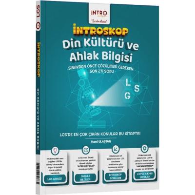 İntro Yayınları LGS 8. Sınıf  Din Kültürü ve Ahlak Bilgisi İntroskop Soru Bankası