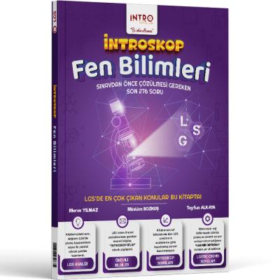 İntro Yayınları LGS 8. Sınıf LGS Fen Bilimleri İntroskop Soru Bankası