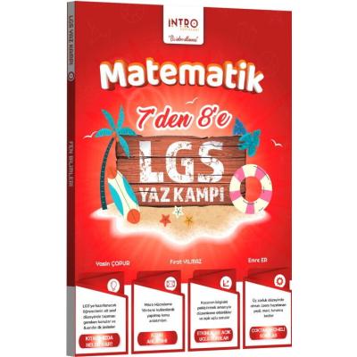 İntro Yayınları 7 den 8 e LGS Matematik Yaz Kampı