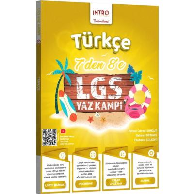 İntro Yayınları 7 den 8 e LGS Türkçe Yaz Kampı
