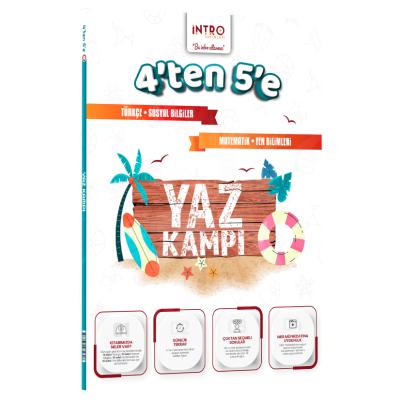 İntro Yayınları 4. Sınıf dan 5 e Tüm Dersler Yaz Kampı