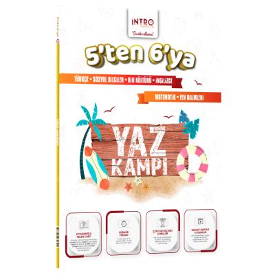 İntro Yayınları 5. Sınıf dan 6 ya Tüm Dersler Yaz Kampı