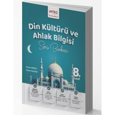 İntro Yayınları LGS 8. Sınıf Din Kültürü ve Ahlak Bilgisi Soru Bankası