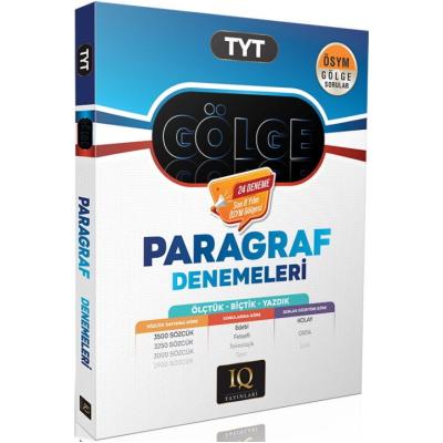 IQ Yayınları TYT Gölge Paragraf Branş Denemeleri
