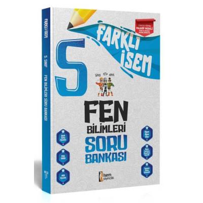 İsem Yayınları 5. Sınıf 2025 Farklı İsem Fen Bilimleri Soru Bankası