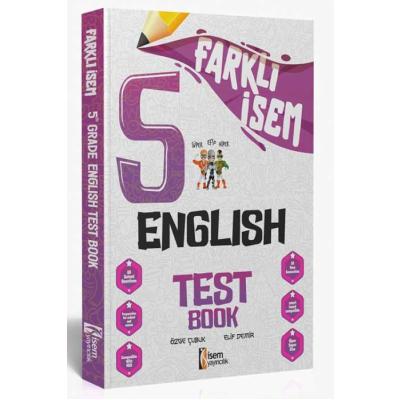 İsem Yayınları 5. Sınıf Farklı İsem Englısh Test Book