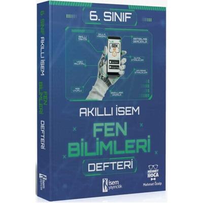 İsem Yayınları 6. Sınıf Akıllı İsem Fen Bilimleri Defteri